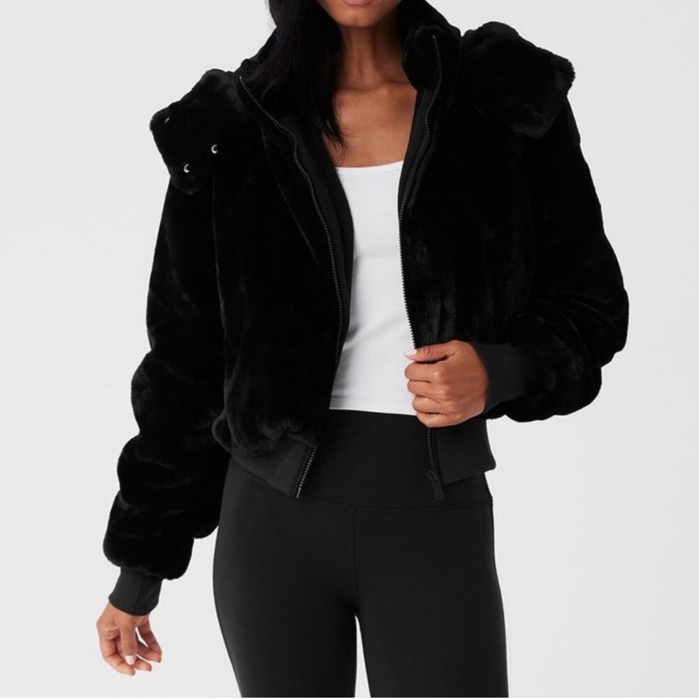ALO Yoga Foxy Faux Fur Jacket XS - SOLD OUT ONLINE